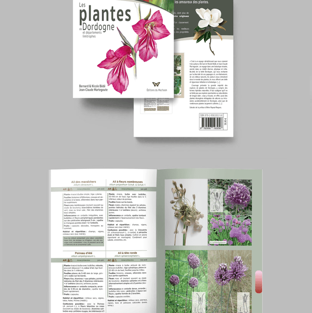 Les plantes de Dordogne et départements limitrophes avec indications des propriétés apicoles.