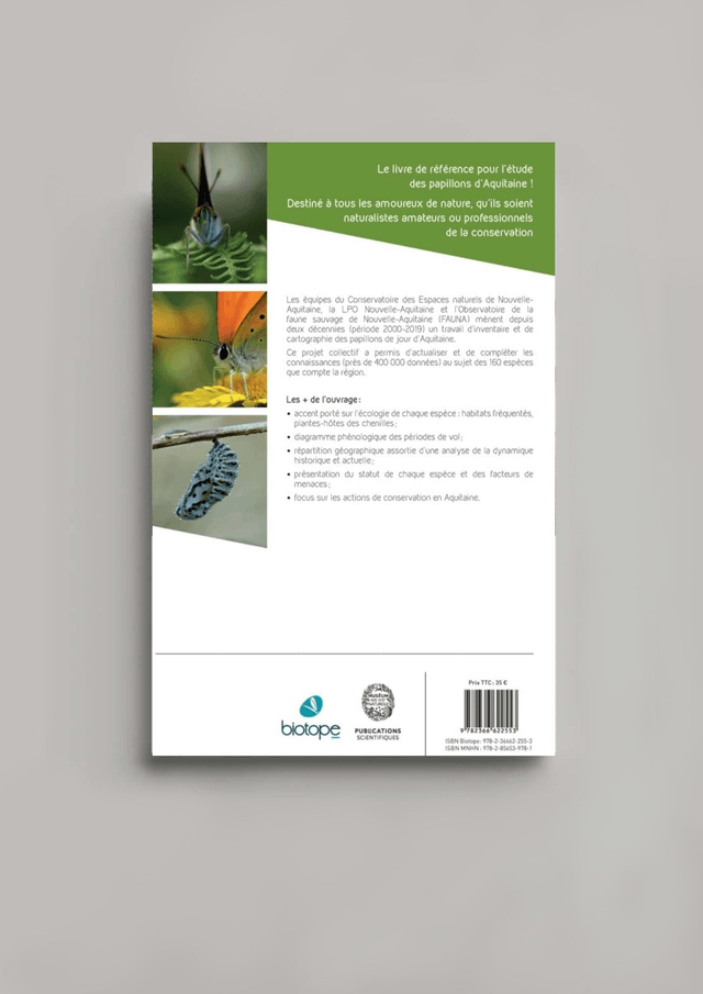 Atlas des papillons de jour d'Aquitaine (Biotope éditions)